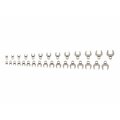 Tekton 3/8 in. Drive 30 pcs, Electroless nickel WCF93302